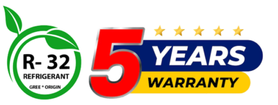 5 years warranty; gree ac bd